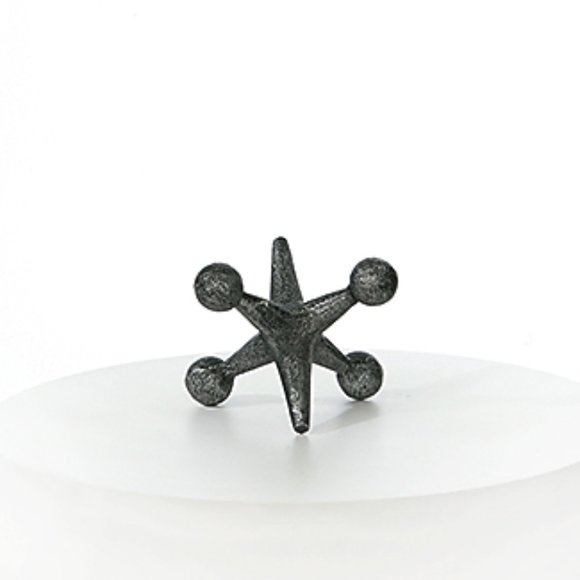 Other - Large Jack Game Accent Art Piece Cast Iron Not Play Toy